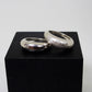 Anillo Bombé Liso y Satín